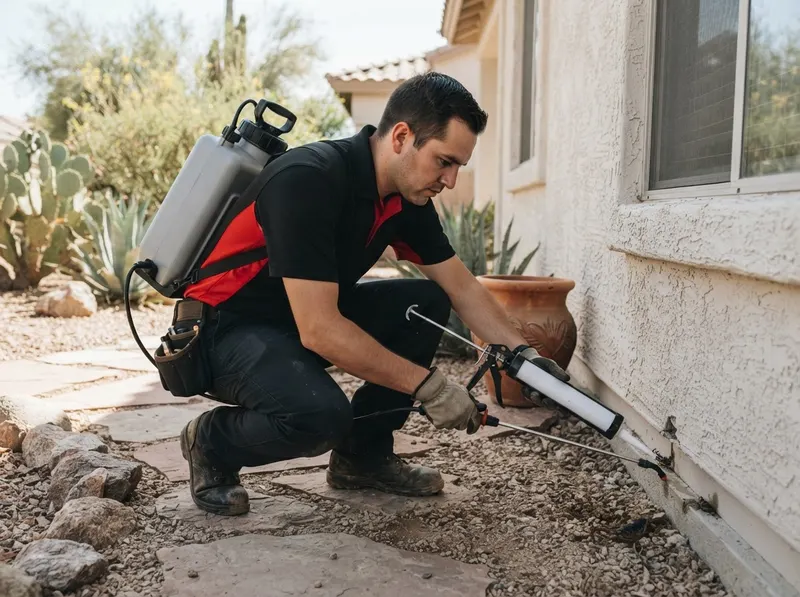 Bark Scorpion Exclusion and Barrier Treatment in Phoenix, AZ