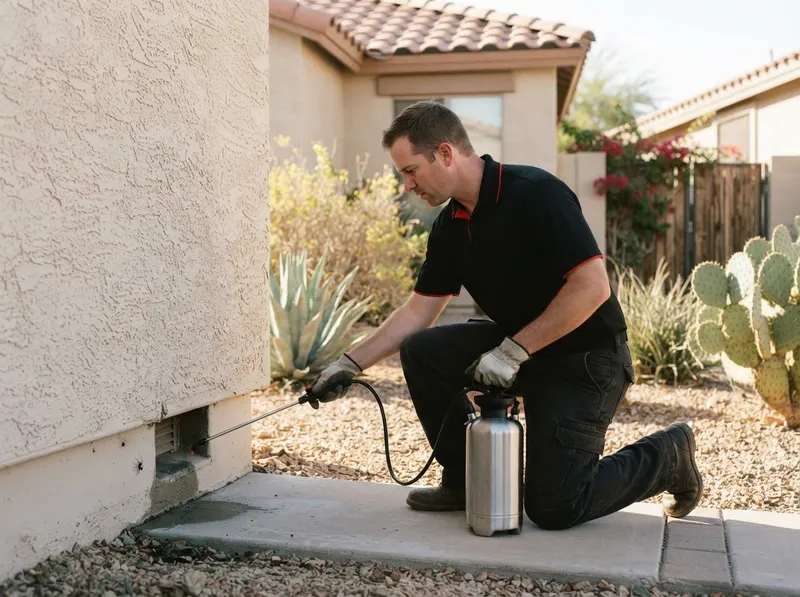 Black Widow and Brown Spider Eradication in Phoenix, AZ