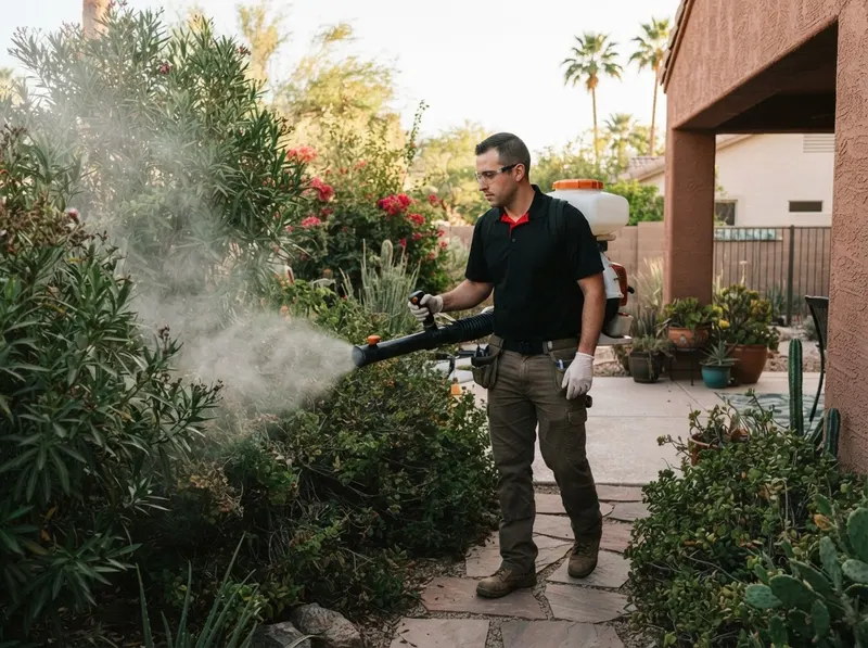 Monsoon Mosquito Barrier Fogging in Phoenix, AZ