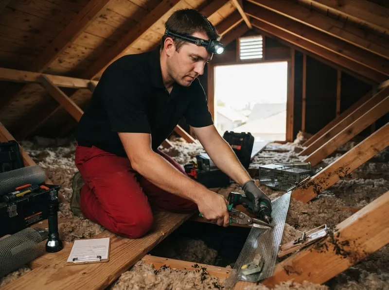 Roof Rat Attic Trapping and Mechanical Exclusion in Phoenix, AZ